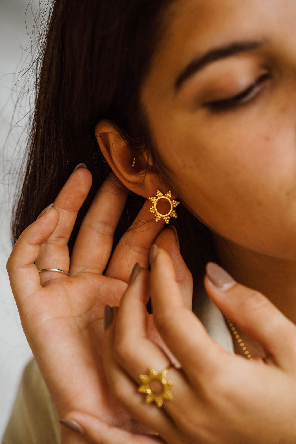 Aurora Sun Earrings