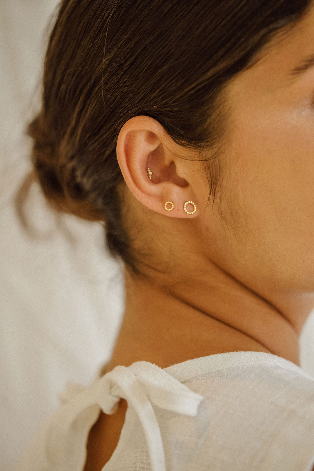 Round Dot Earrings