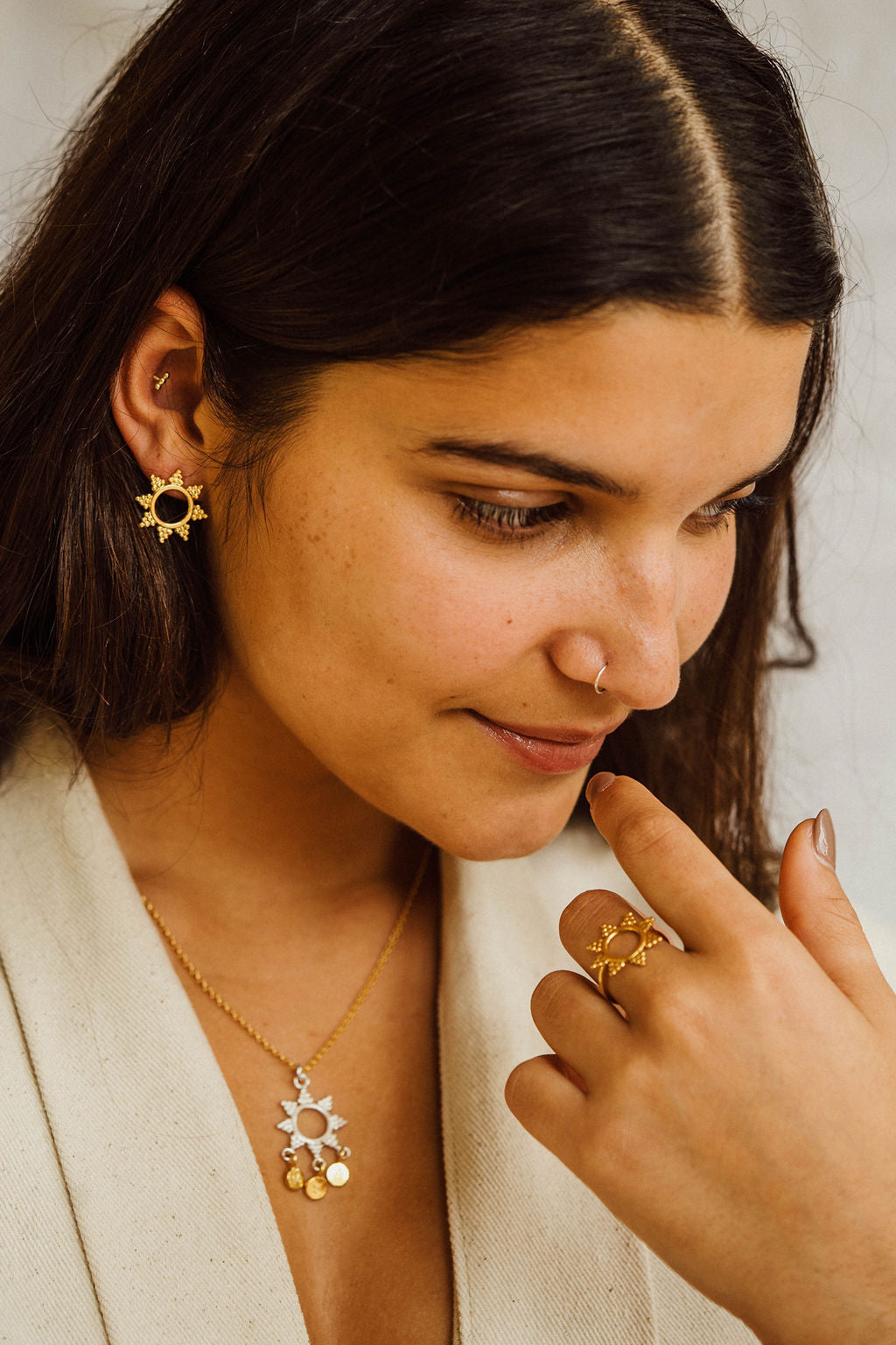 Aurora Sun Earrings