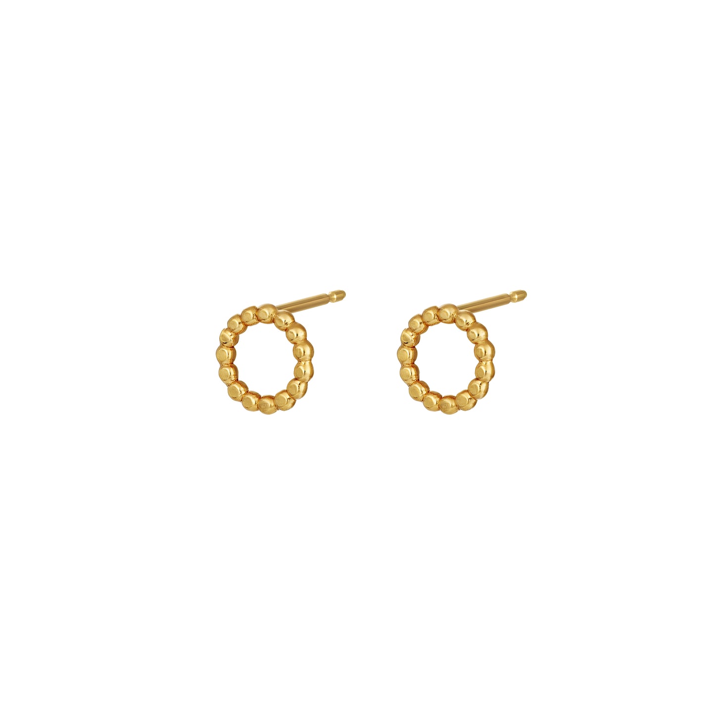 Round Dot Earrings