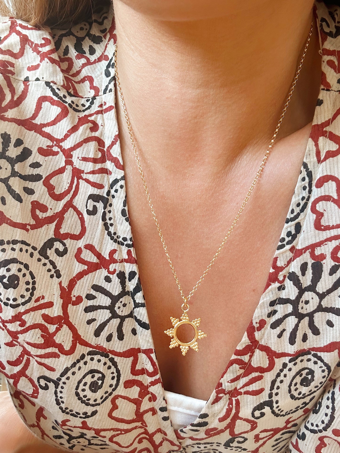 Aurora Sun Necklace