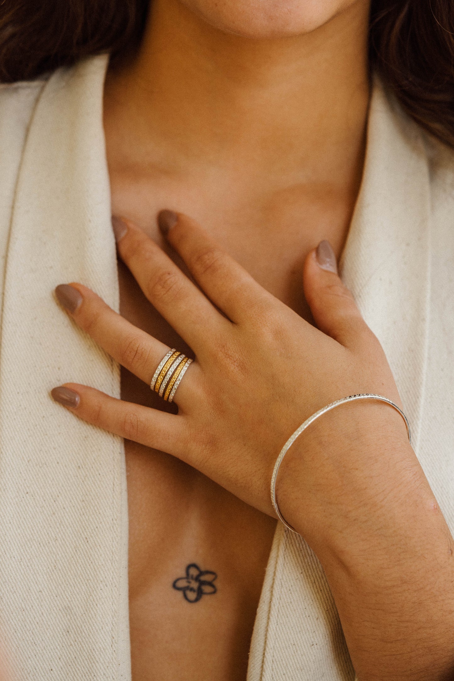 Serpentine Stacking Ring