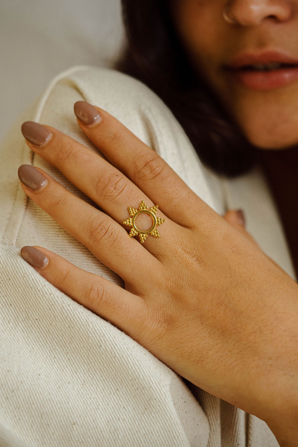 Aurora Sun Ring