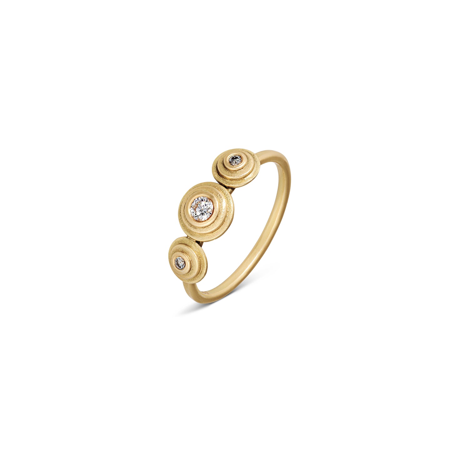 Amalthea Trilogy Diamond Ring