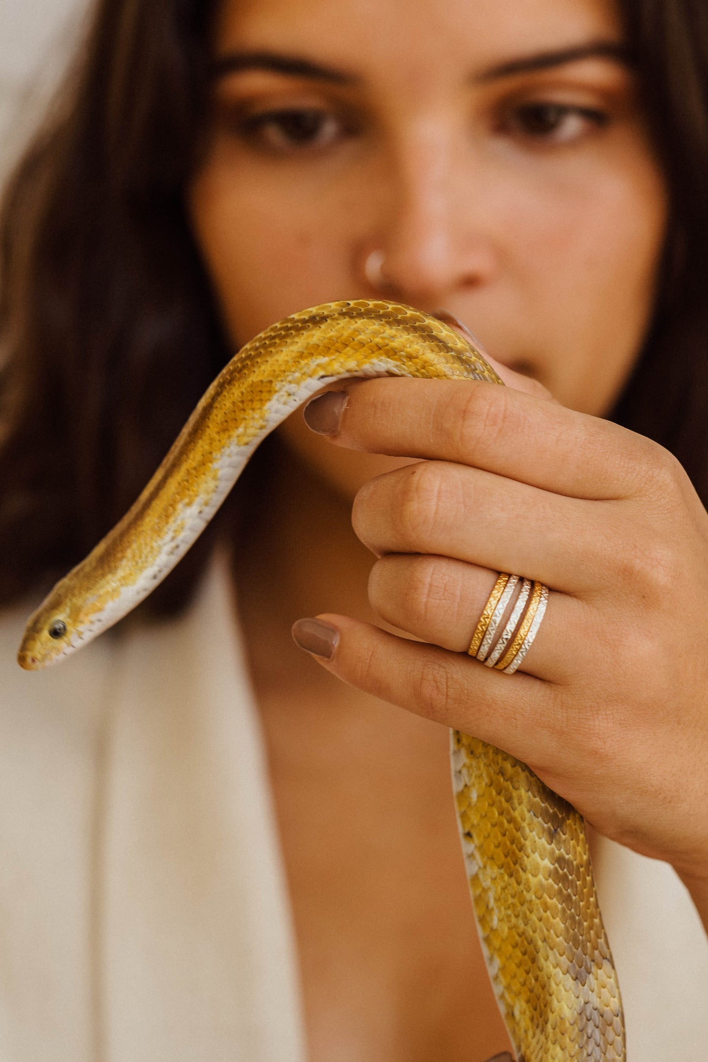 Serpentine Stacking Ring