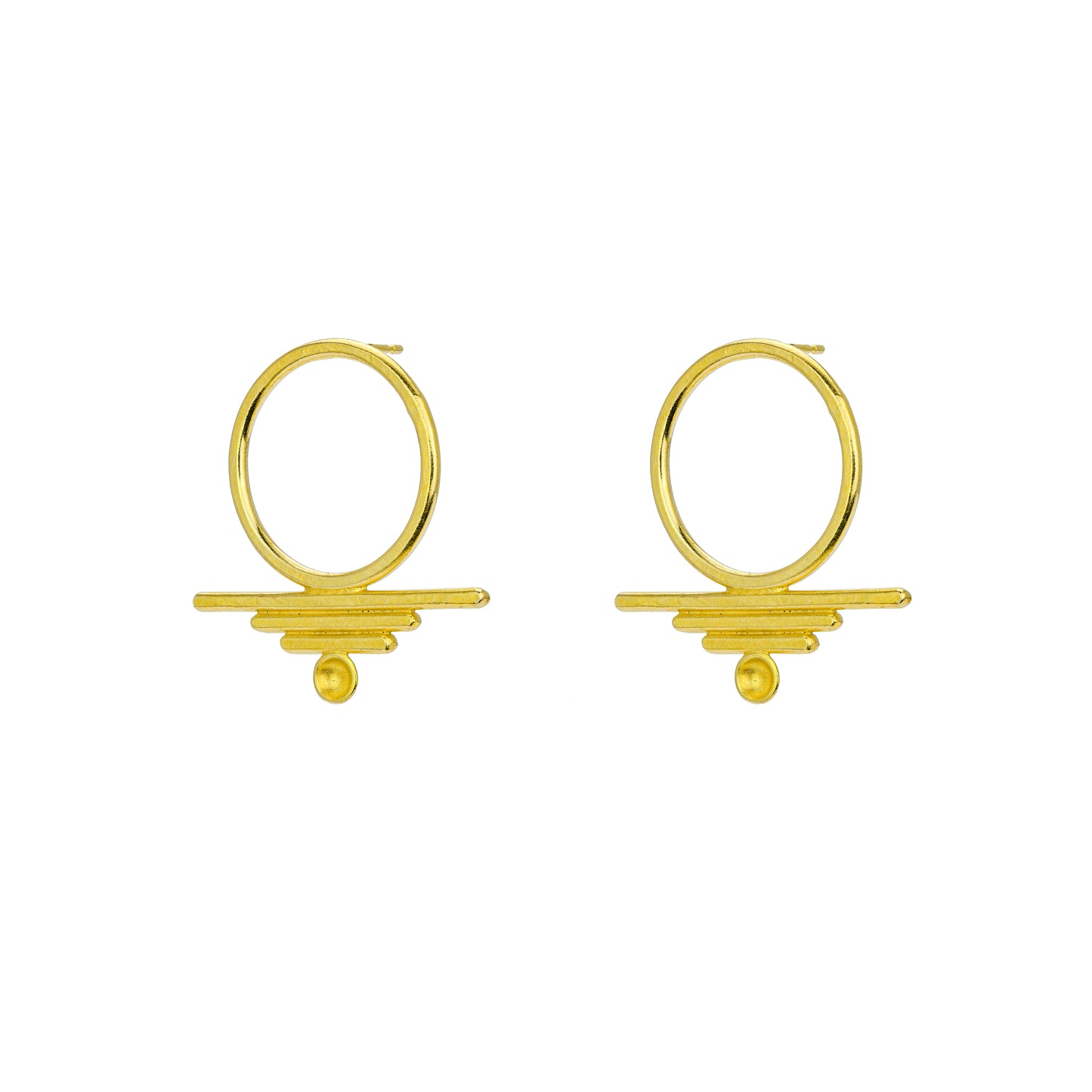Tulum Circle Studs Earring