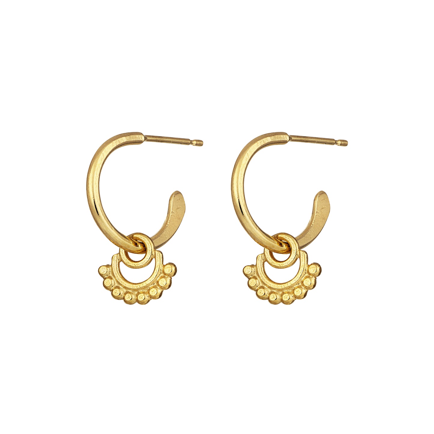 Frida Charm Hoops