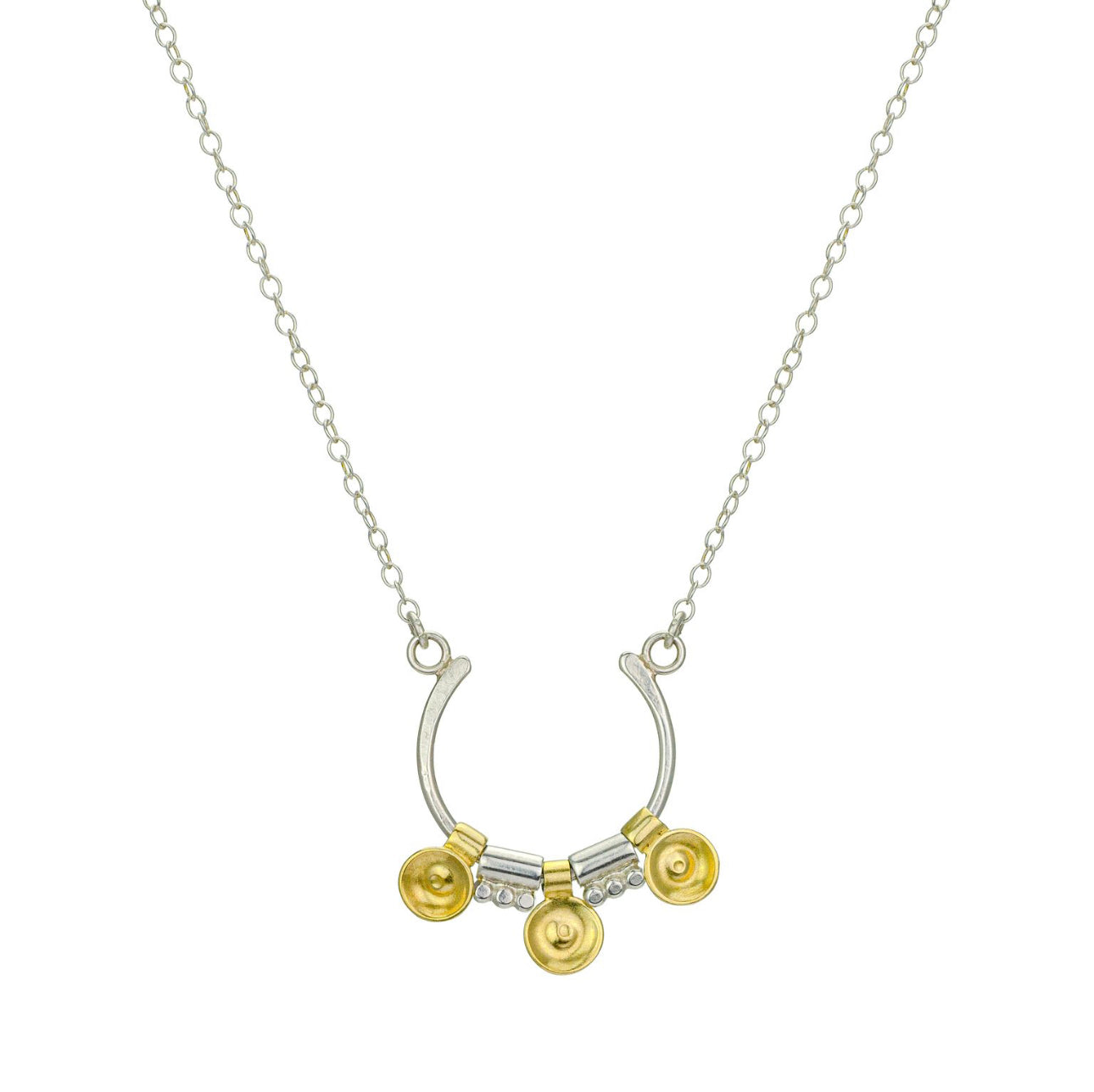 Boudicca Gold Sun Disc Necklace