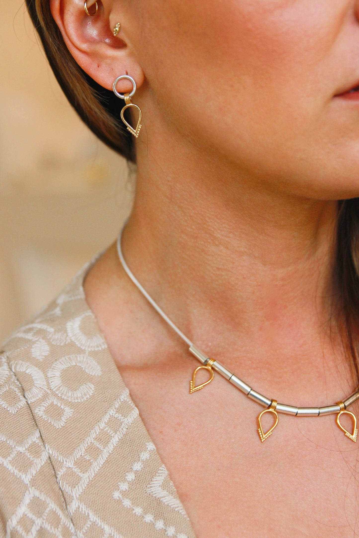 Freyja circle studs