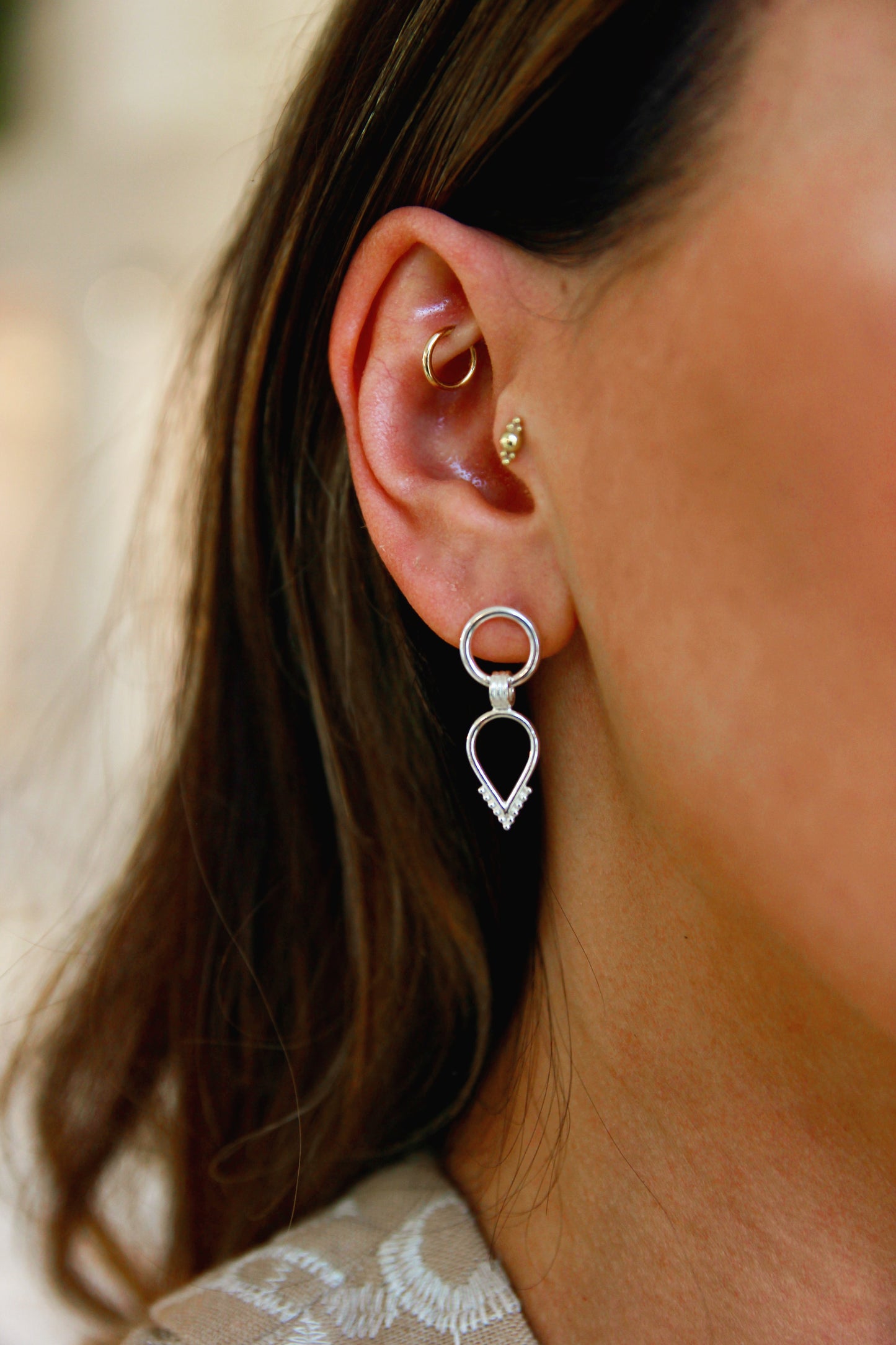 Freyja circle studs