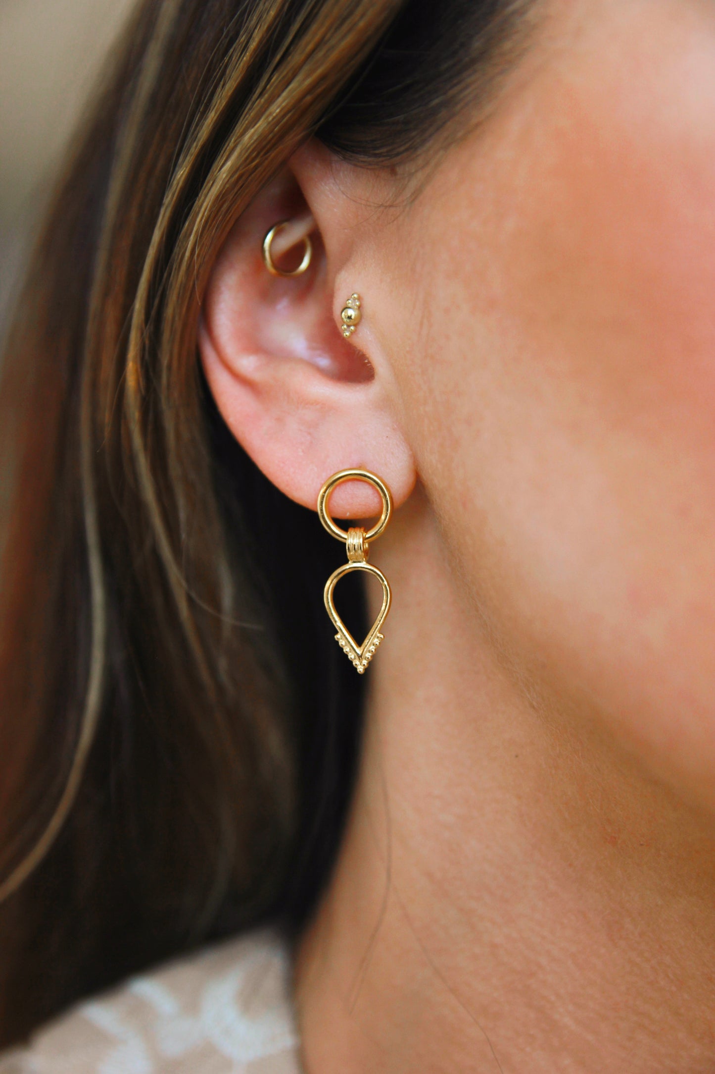 Freyja circle studs