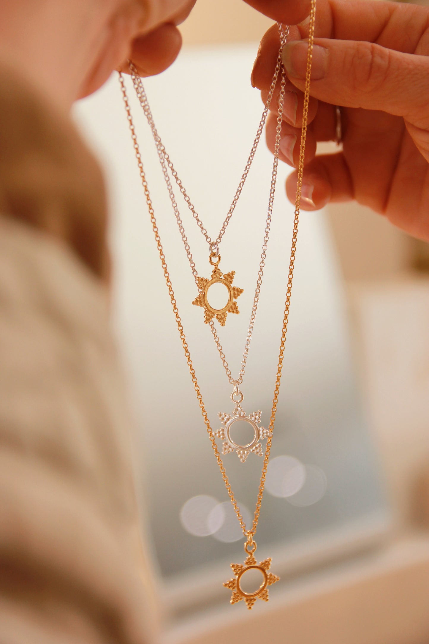 Aurora Sun Necklace