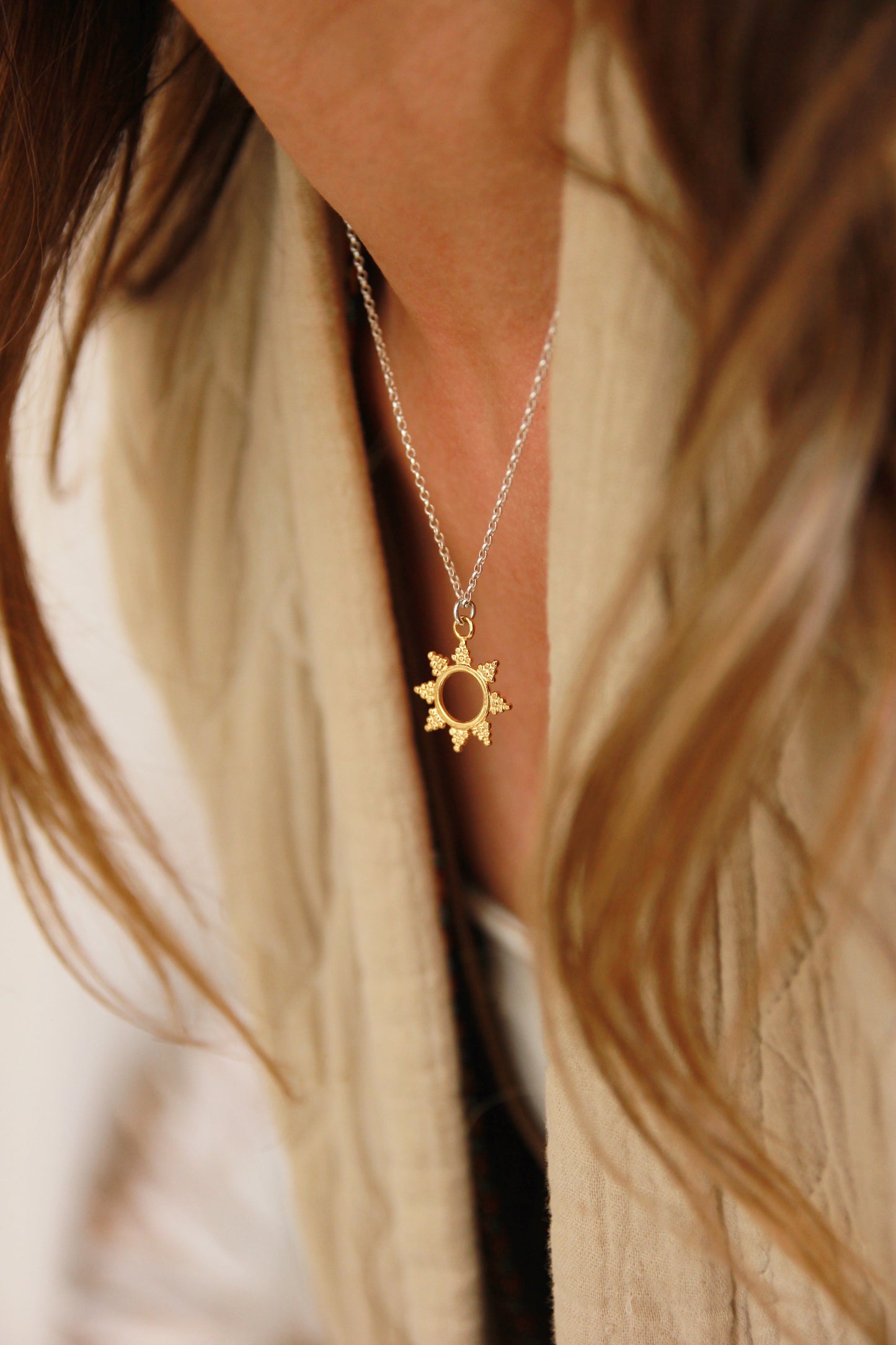 Aurora Sun Necklace