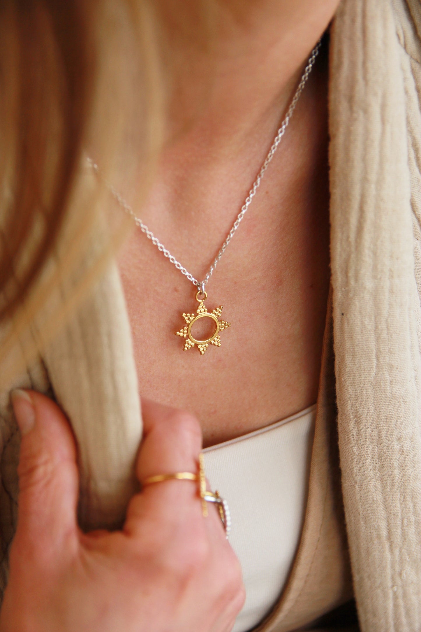 Aurora Sun Necklace