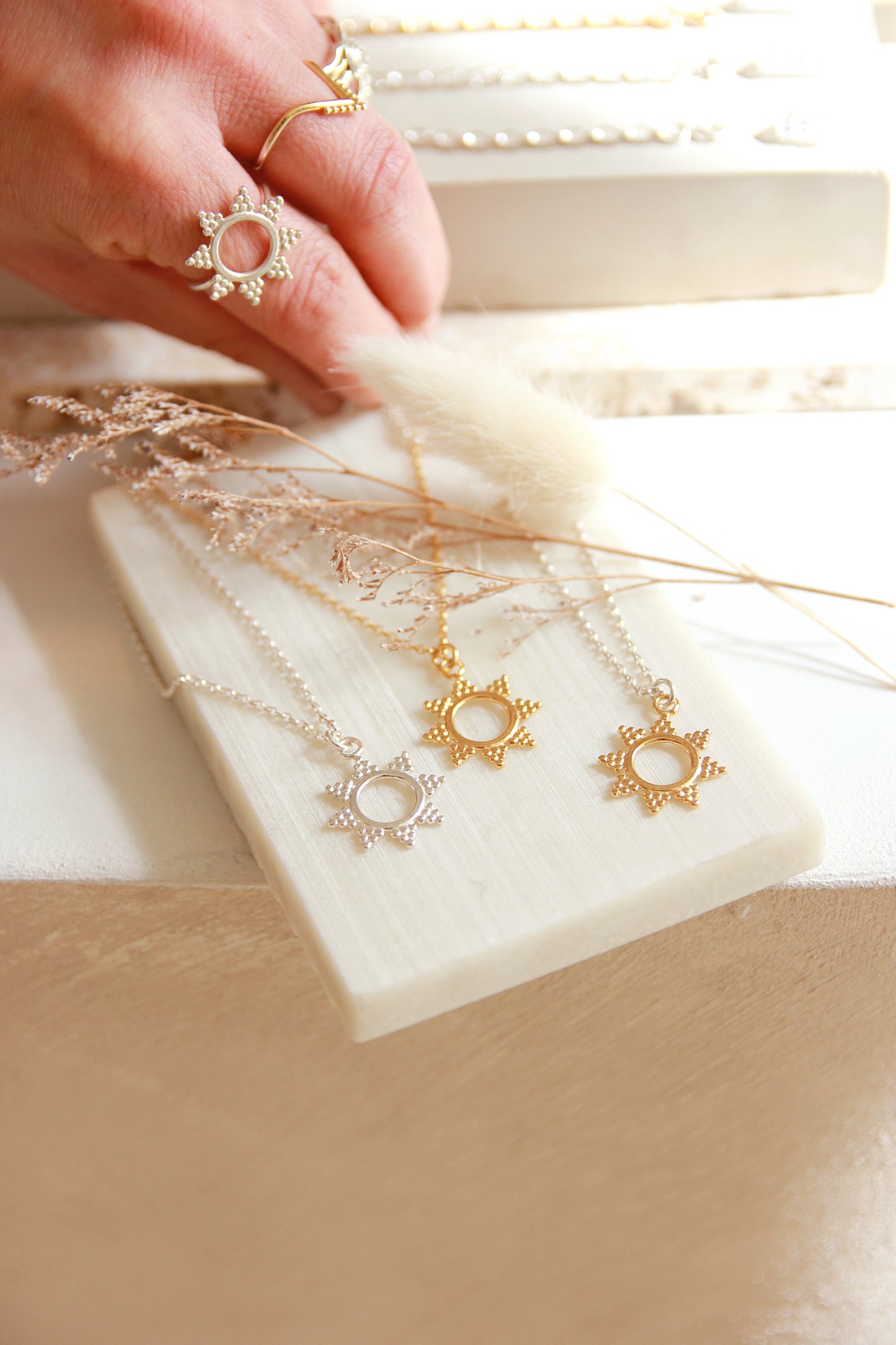 Aurora Sun Necklace