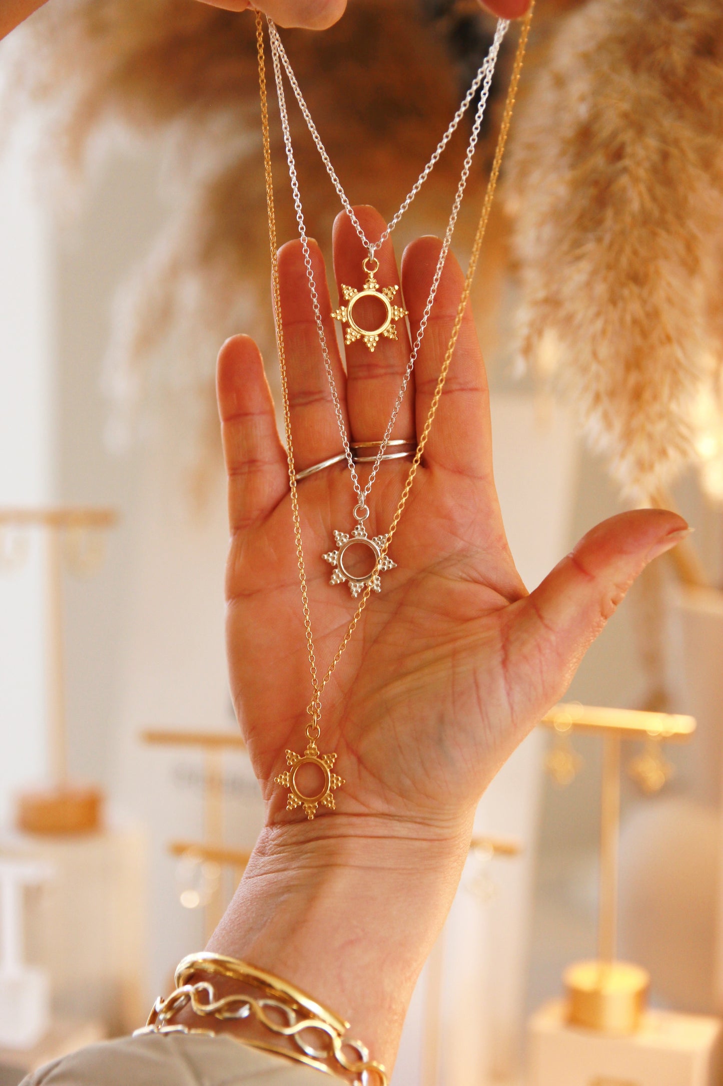 Aurora Sun Necklace