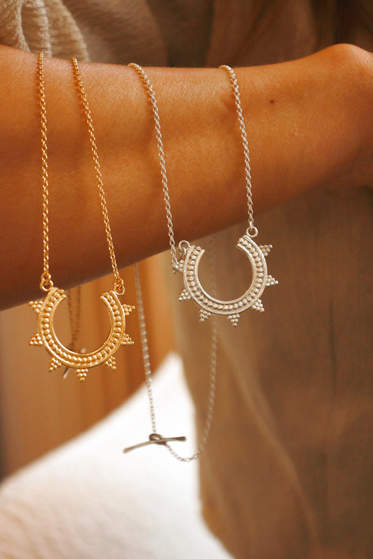 Meeting at Dawn Necklace