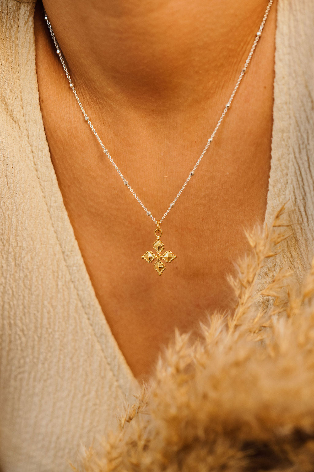 Tekhenu cross Necklace