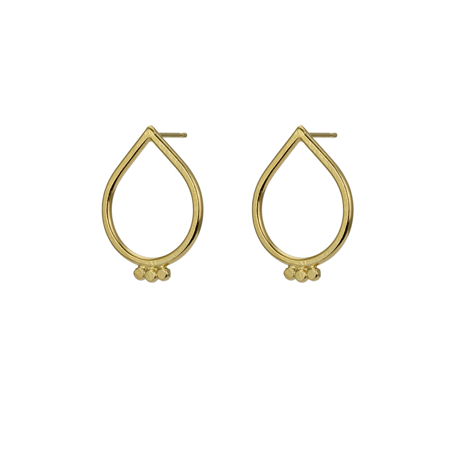 Large Teardrop Studs