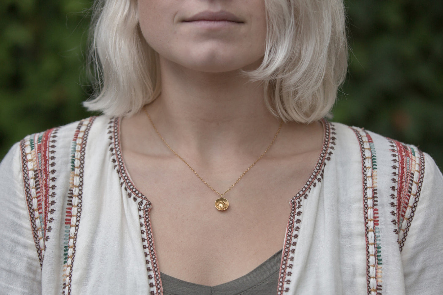Galdiatrix gold plated necklace