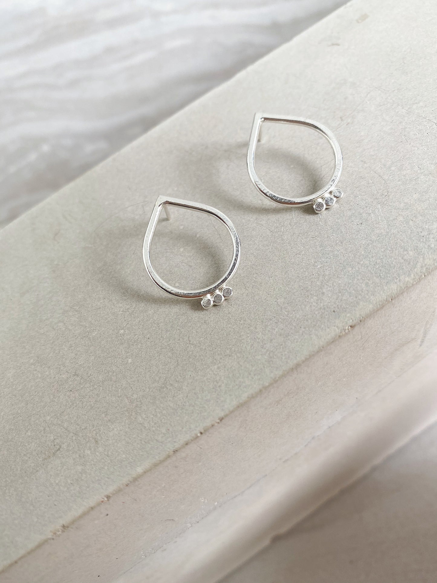 Large Teardrop Studs