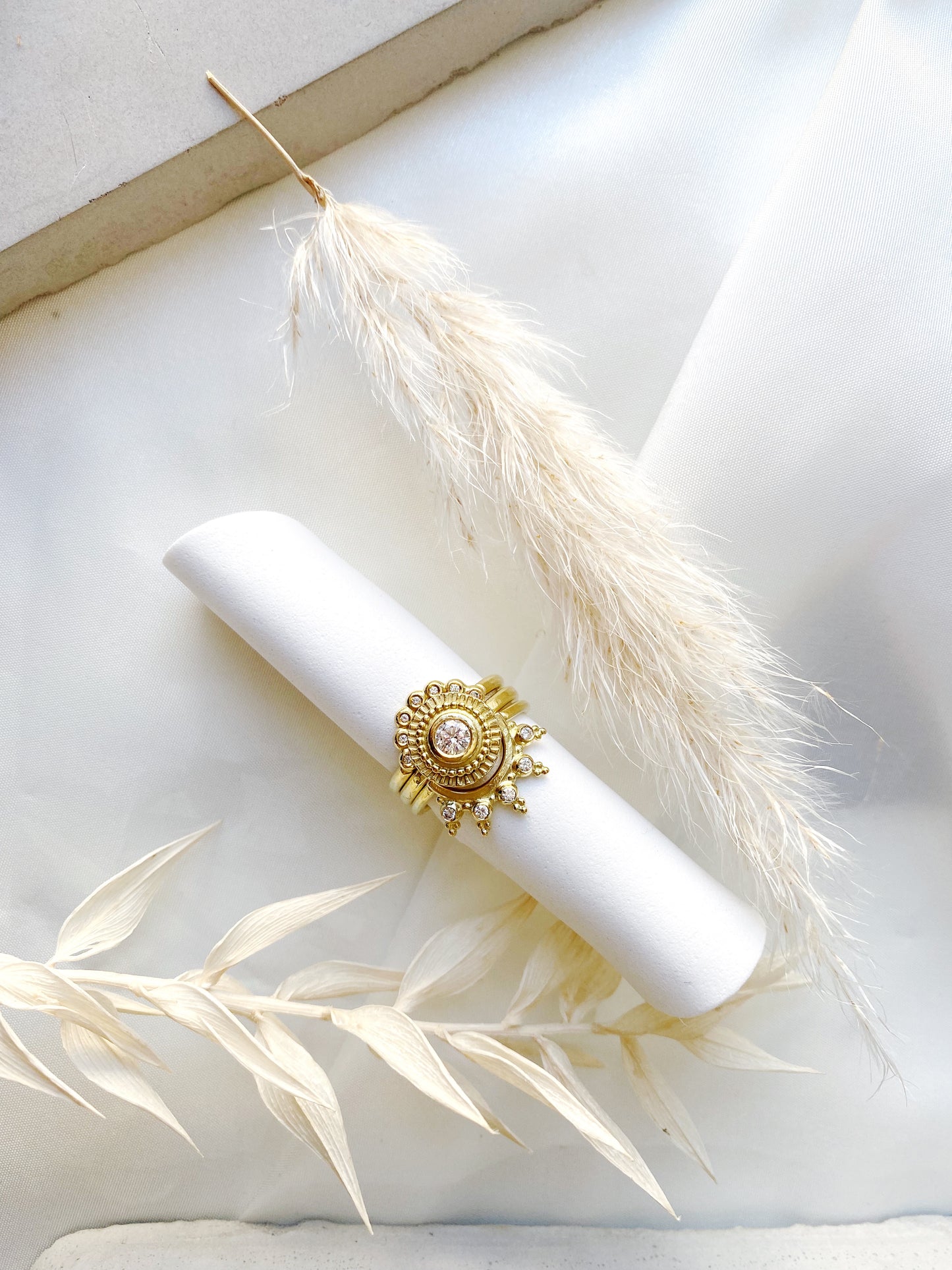 Diamond Arch Ring