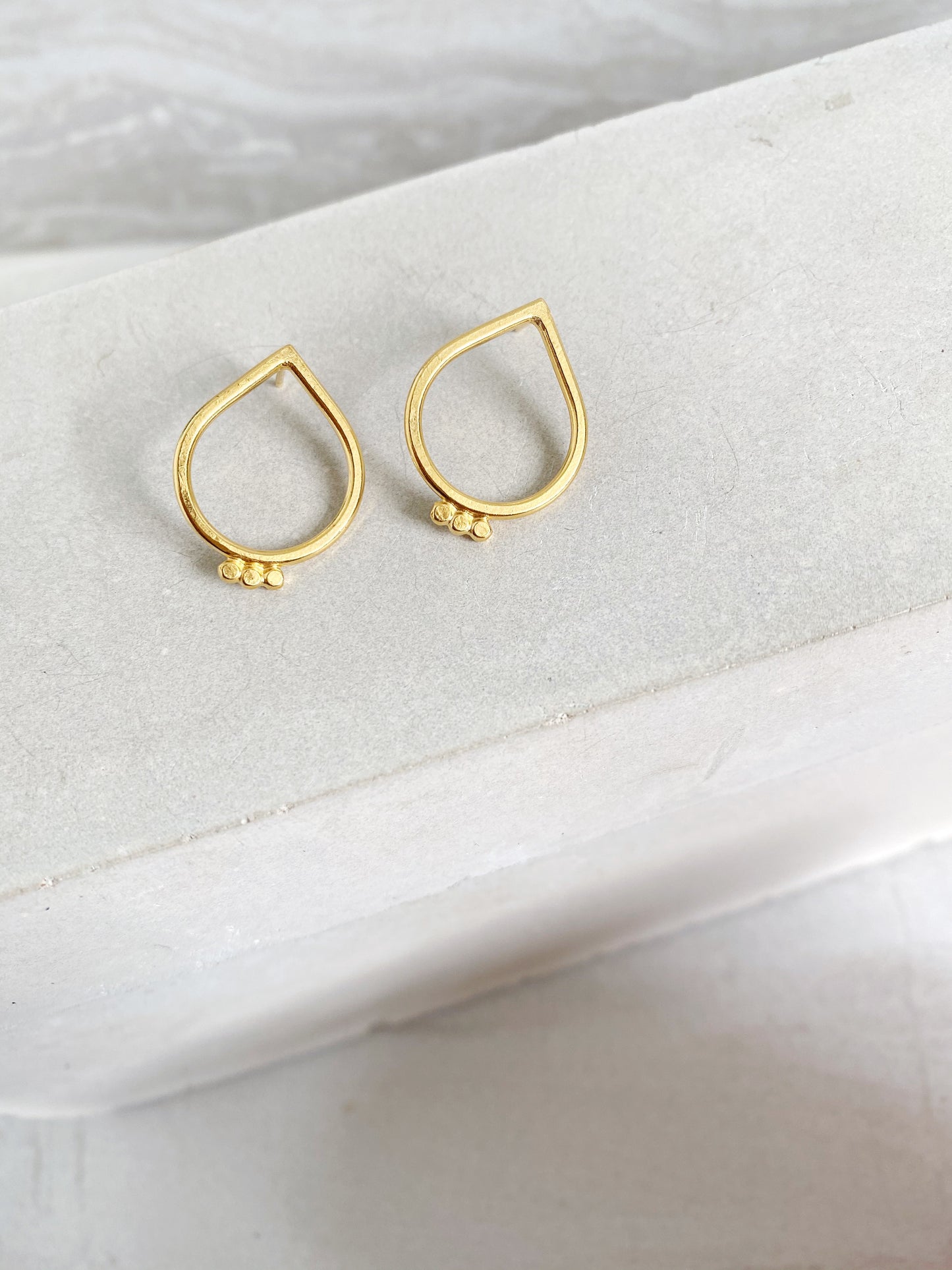 Large Teardrop Studs