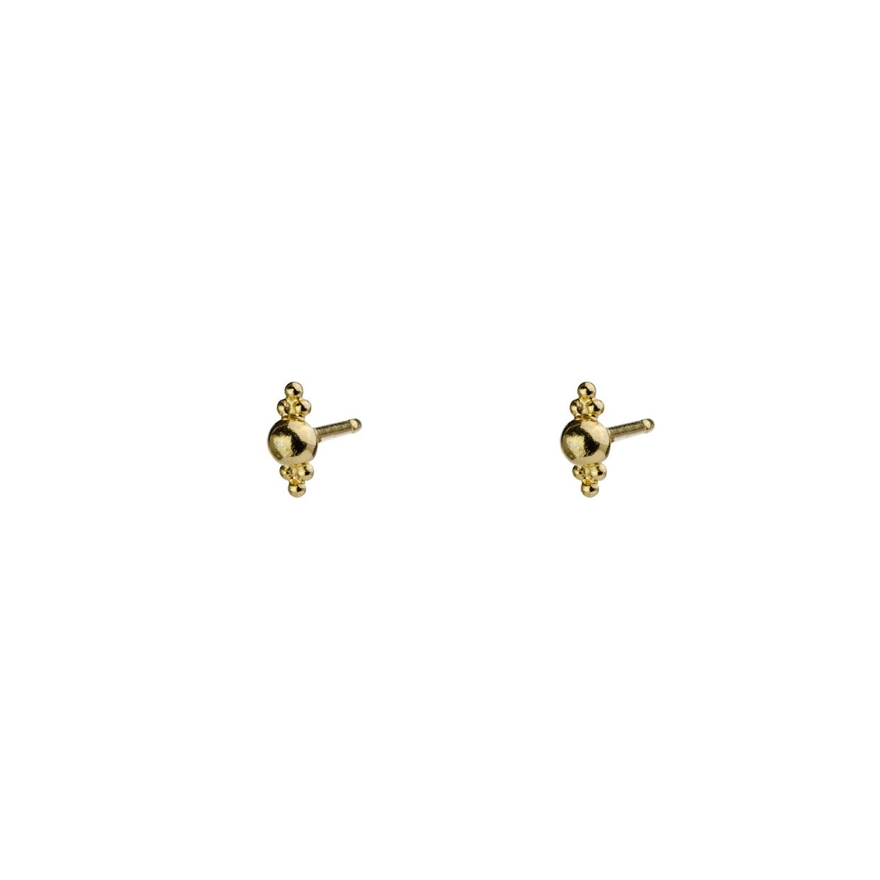 Trinity Ball Stud Earrings