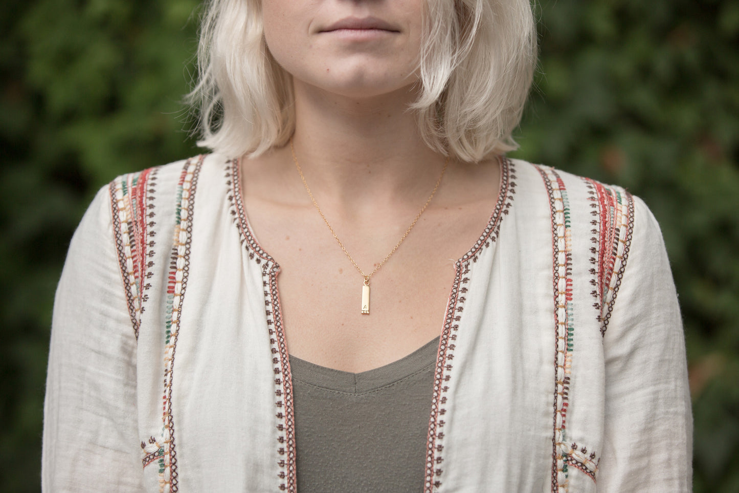 initial necklace
