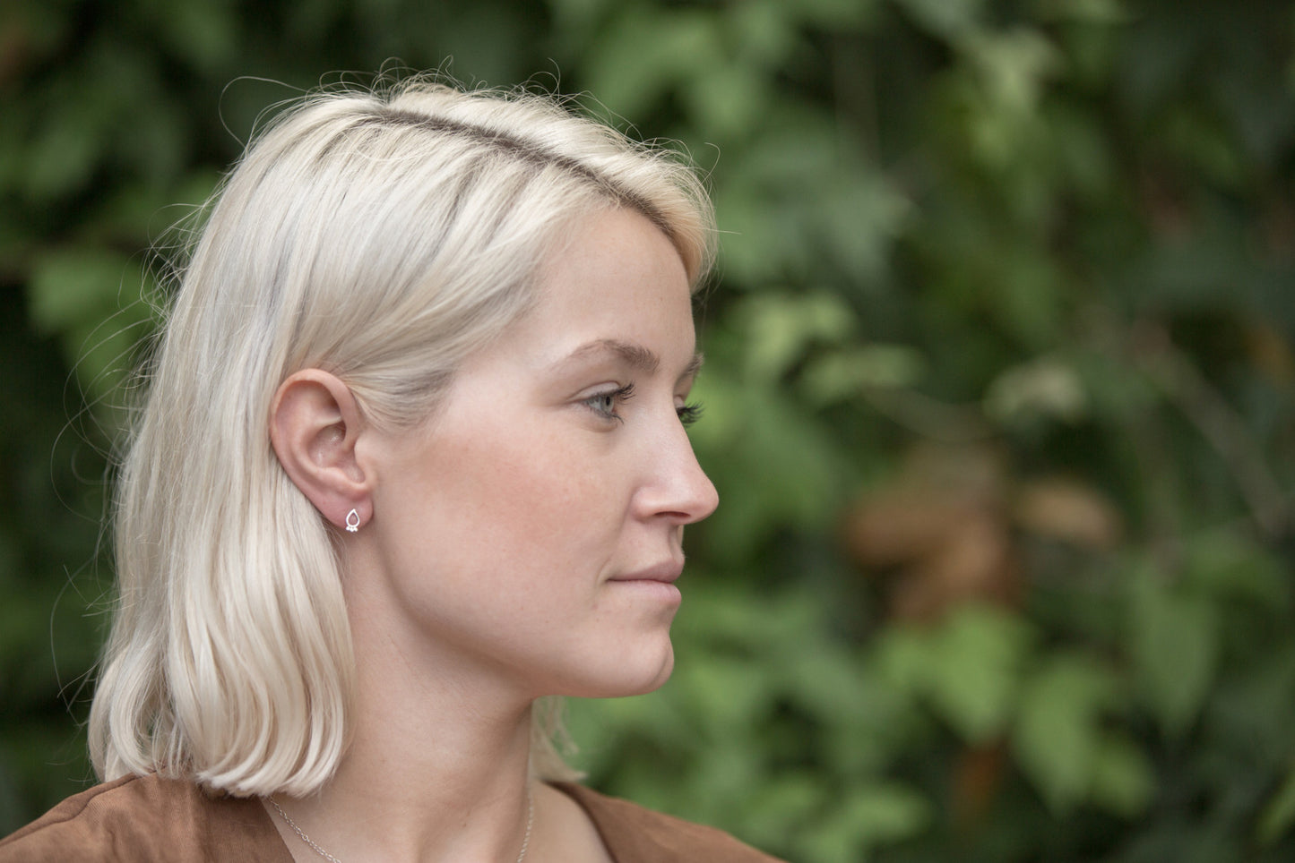 tear drop studs