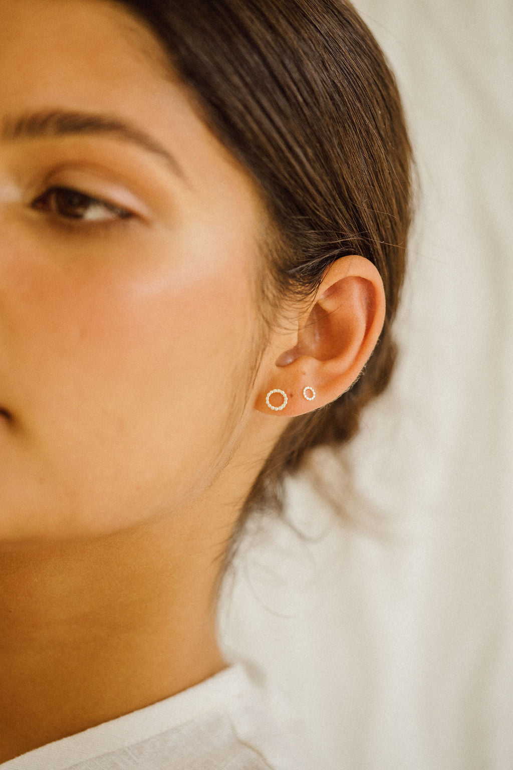 Round Dot Earrings