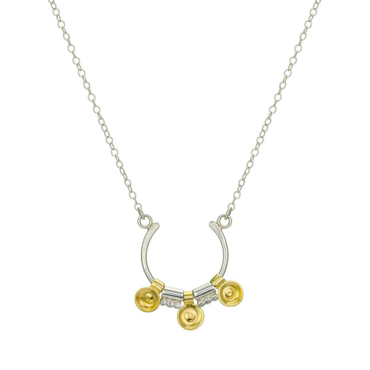 Boudicca Gold Sun Disc Necklace