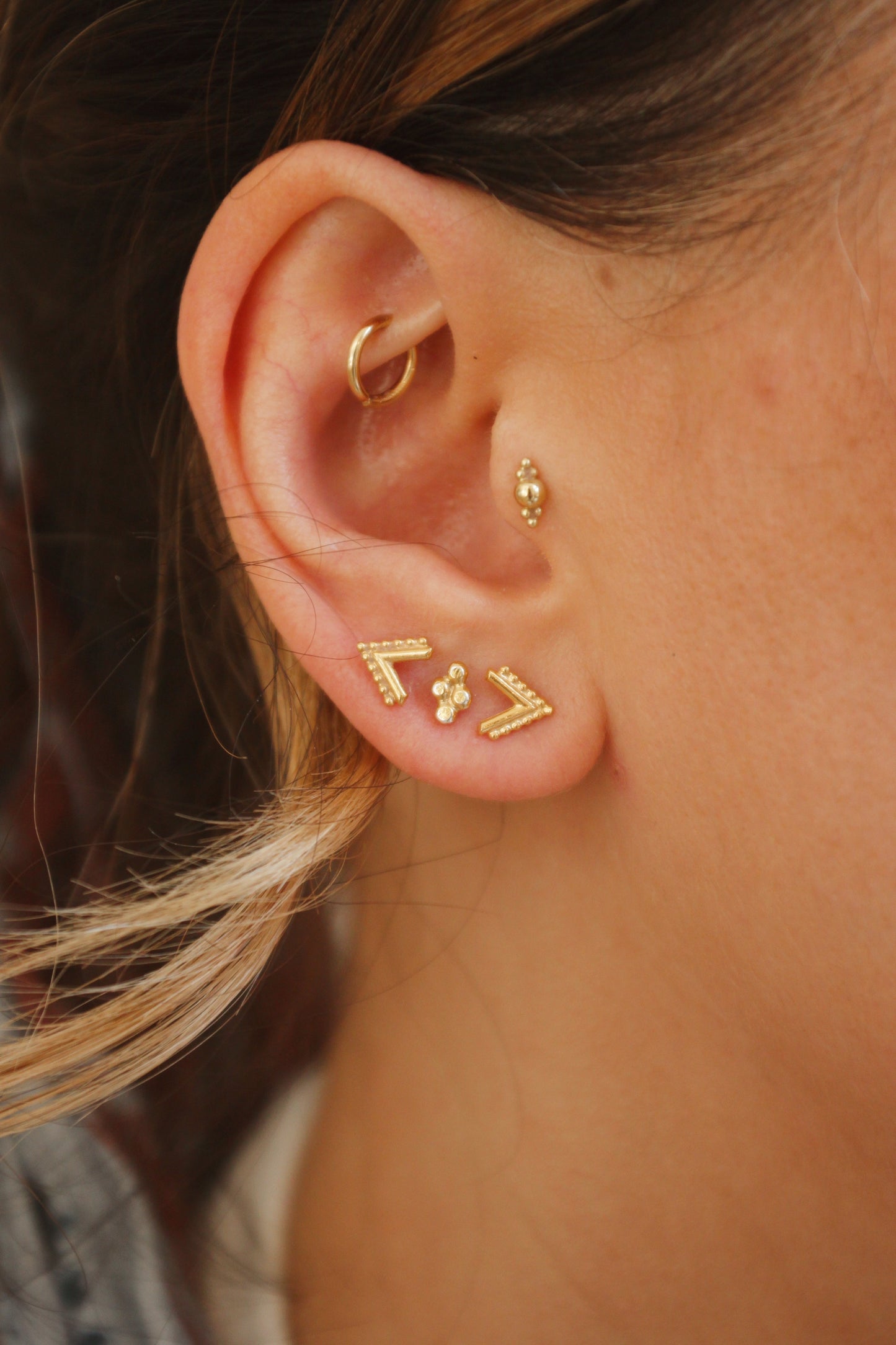 Chevron Studs