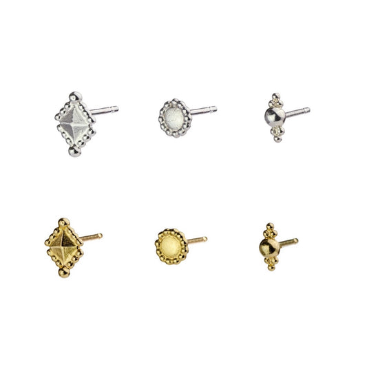 Set of 3 Odd Studs - Style 3